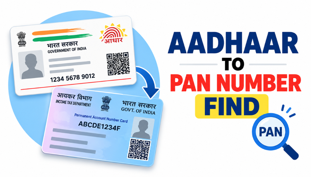 Aadhaar to Pan Number Find