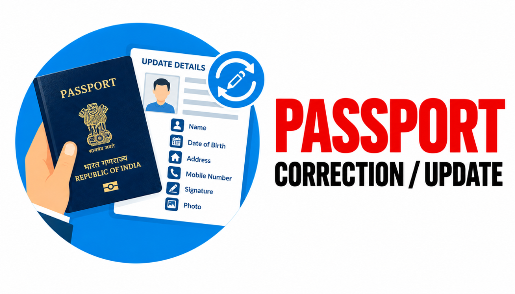 Apply Passport Correction