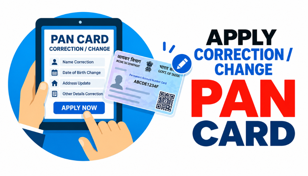 PAN Card Correction / Change
