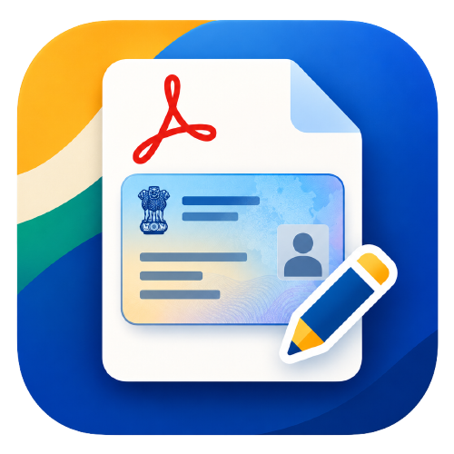 PAN Card PDF Editor
